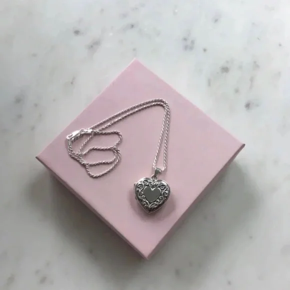 Sterling Silver Heart Locket - Picture 17 of 17